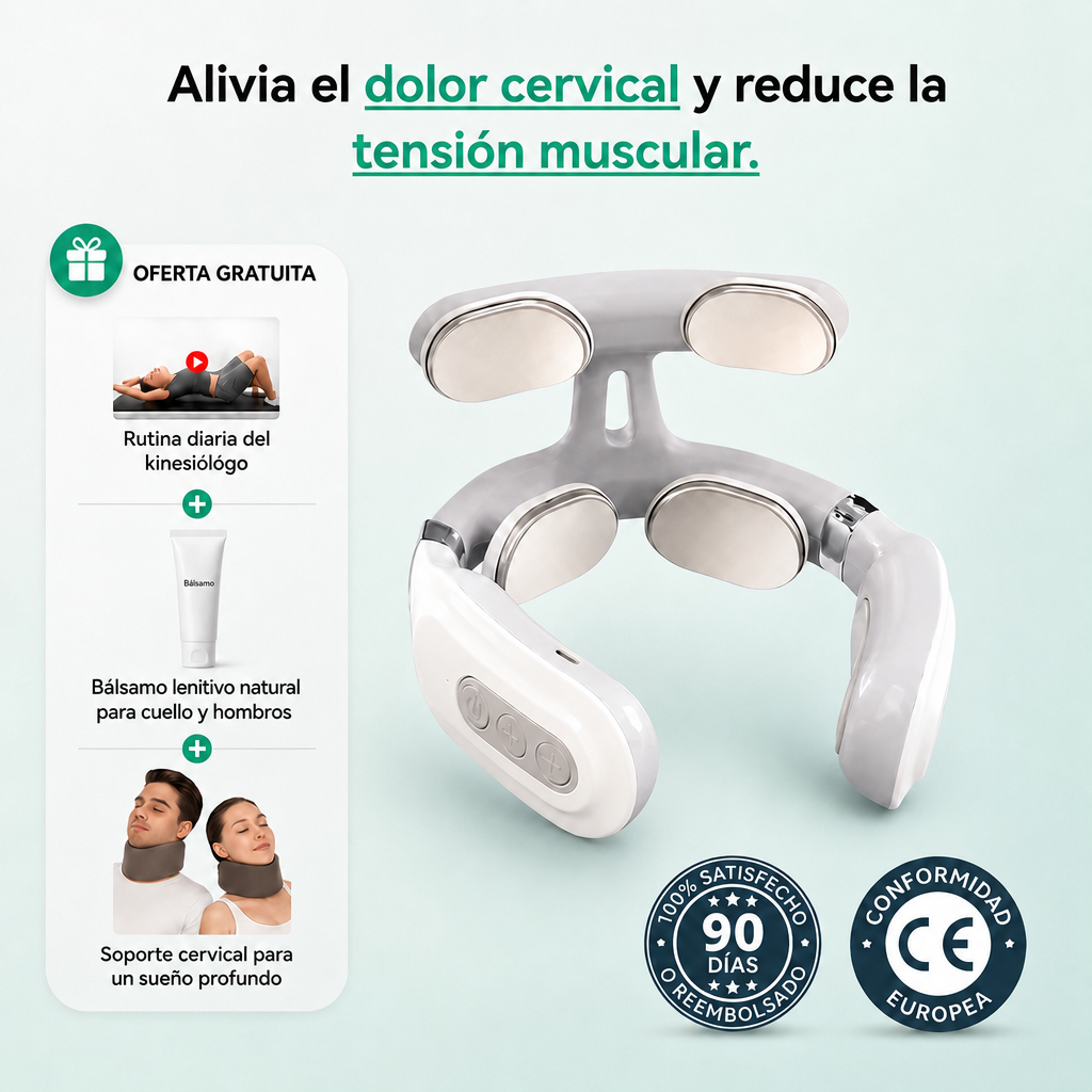 VagoCalm - Alivia el dolor cervical y reduce la tensión muscular